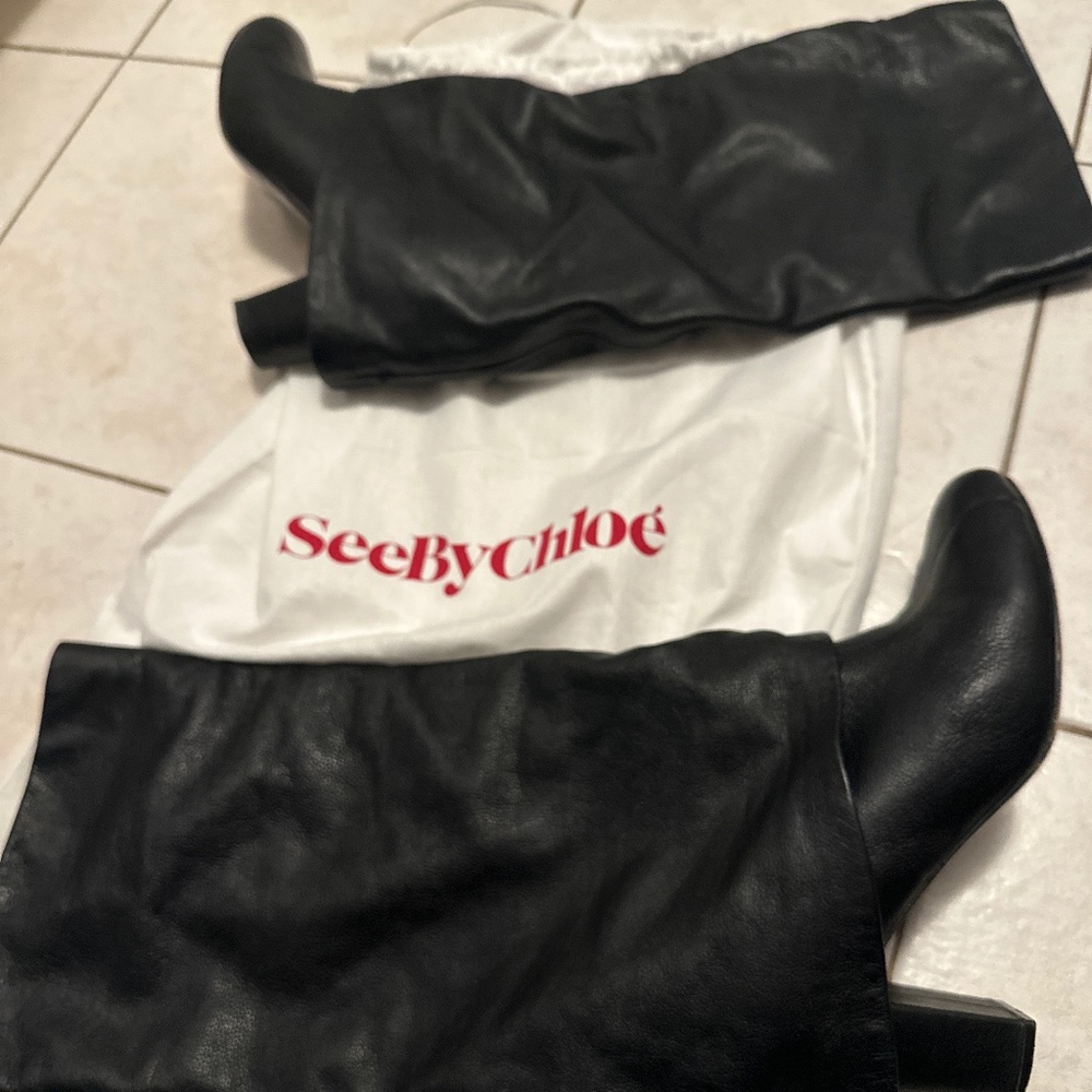 See By Chloe leather boots